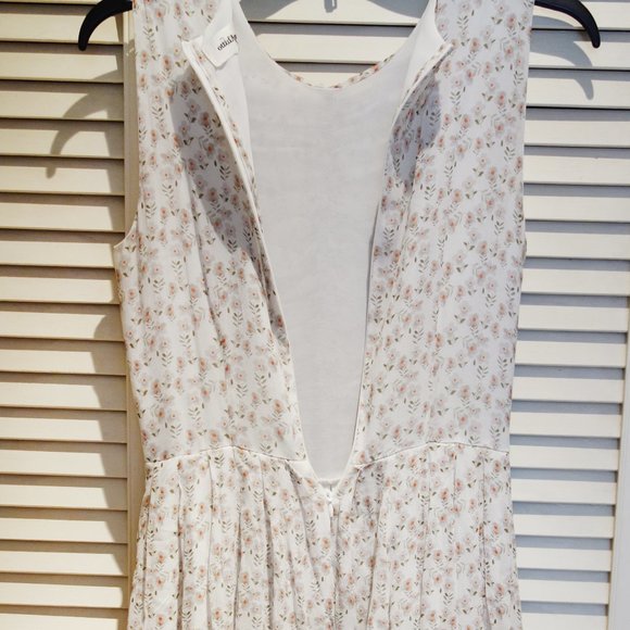 Italian Designer Otto d'Ame floral crepe dress size 4 - Picture 5 of 13